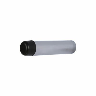 Cylinder Pattern Projection Door Stop - 70mm Projection - Polished Chrome