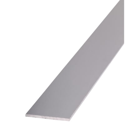 2000mm Aluminium Flat Bar - 51 x 3mm - Mill