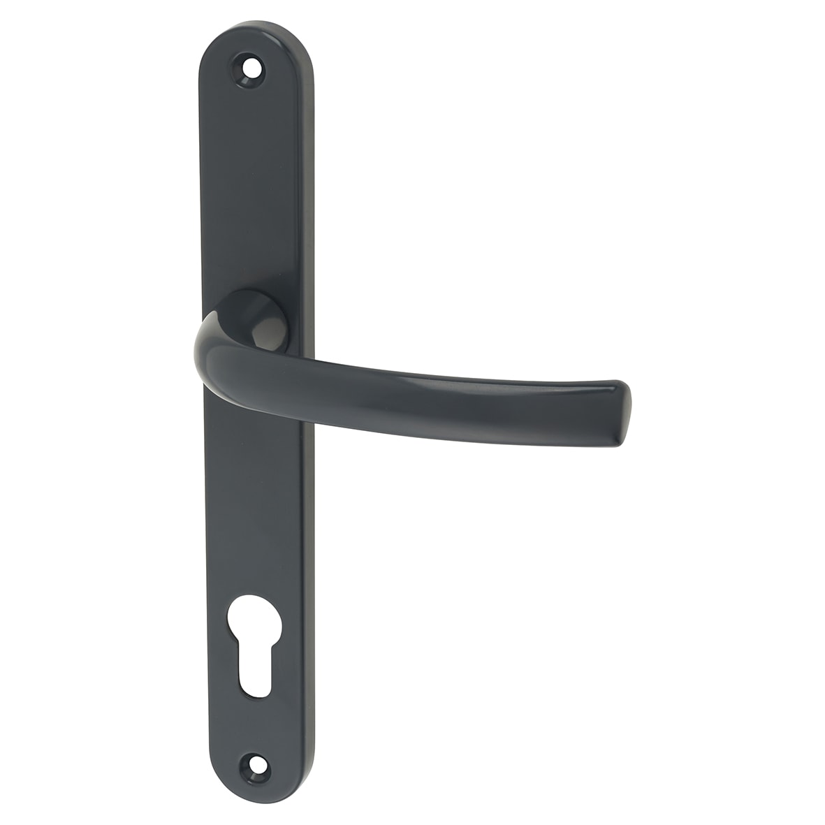Anthracite Grey uPVC Multipoint Door Handles - 92mm c/c - 44mm door