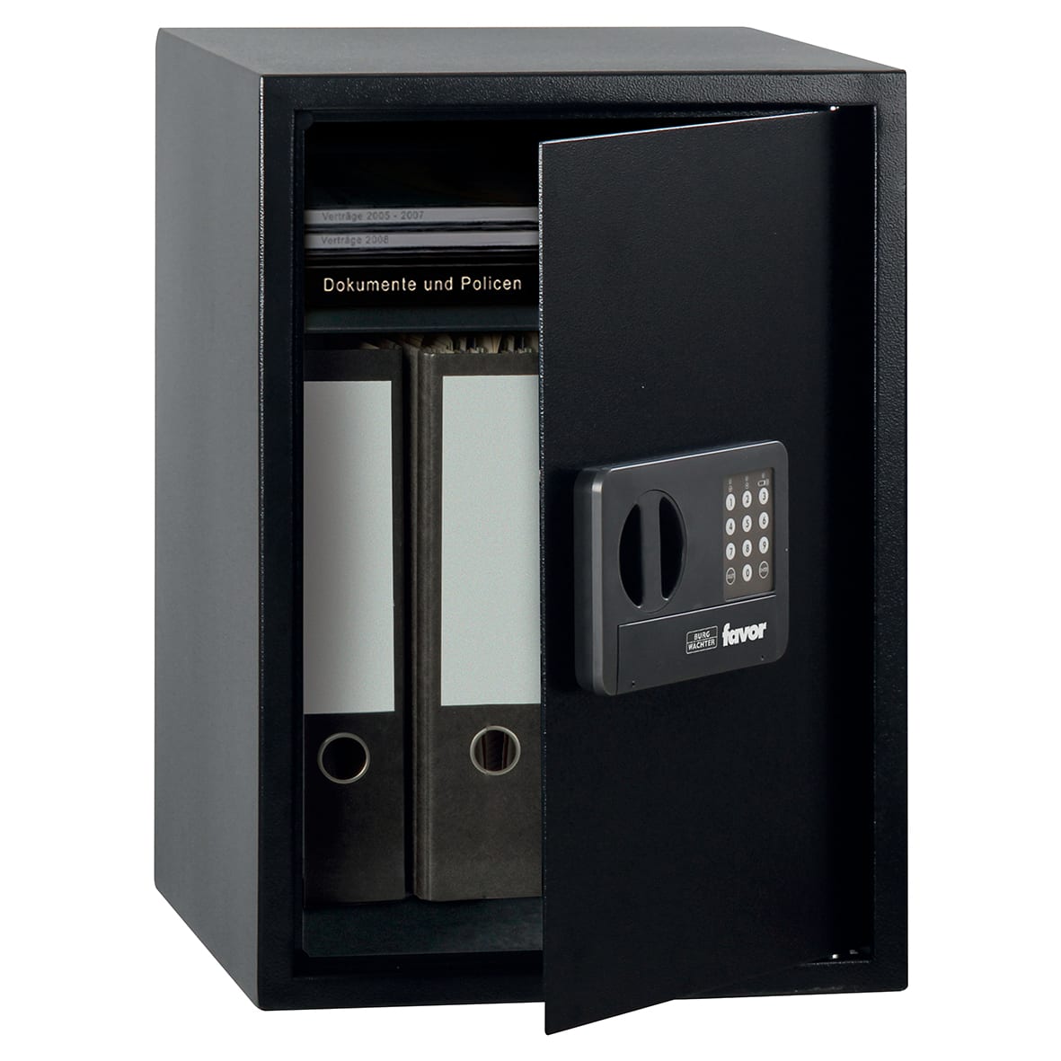 Favor S9E Safe 9 - 500 x 350 x 380mm - Keypad - Matt Grey