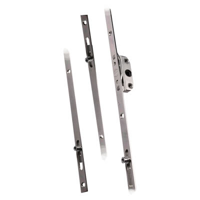 Inline Espagnolette uPVC Multipoint Window Lock - 1000mm Length - 20mm Backset - 8mm Cam