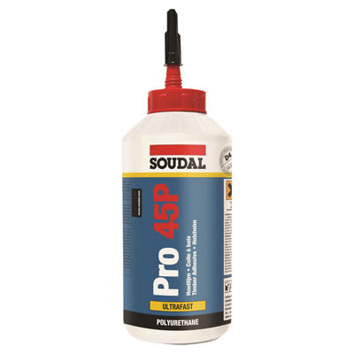 Pro 45P Polyurethane Wood Adhesive - 750ml - Brown