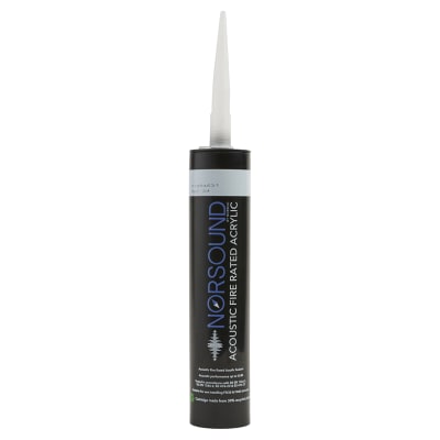 Acoustic Fire Rated Mastic - 310ml - White