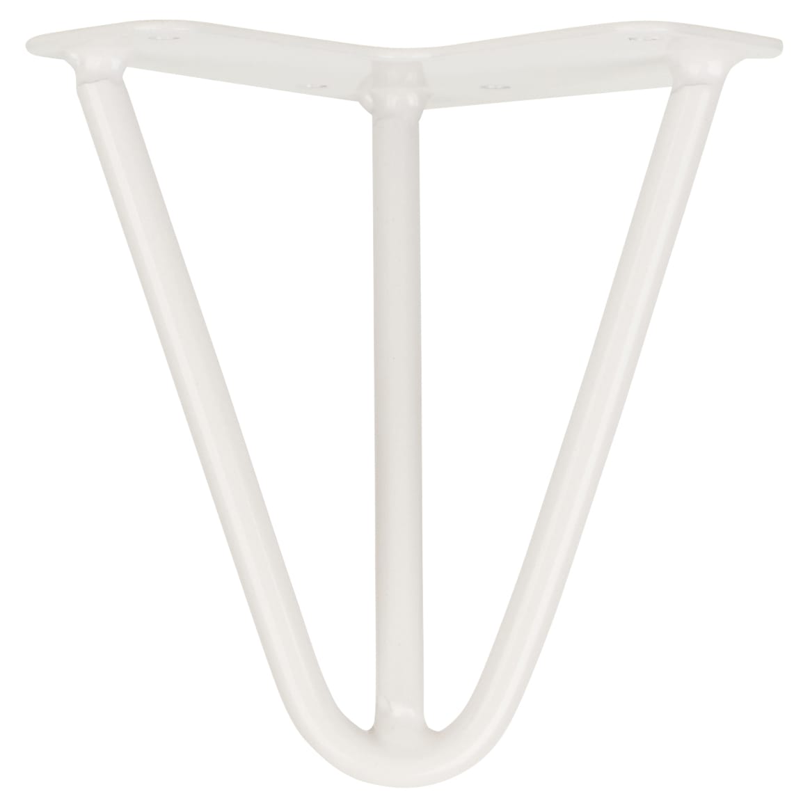 Hairpin Leg - 3 Pin - 150mm Height - White - Pair