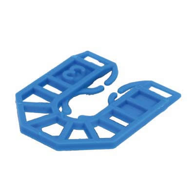 Horseshoe Packer Shims - 55 x 43 x 3mm - Blue - Pack of 200