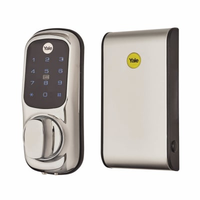Keyless Connected Ready Smart Lock - No Module - Polished Chrome - YD-01-CON-NOMOD-CH