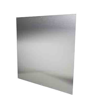 Stainless Steel Kick Plate - Half Door Panel - 900 x 900 x 1.2mm - 8 Screw Holes - Satin