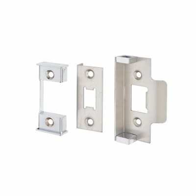 12.5mm Rebate Kit to suit Heavy Duty Tubular Latches - Satin Stainless Steel