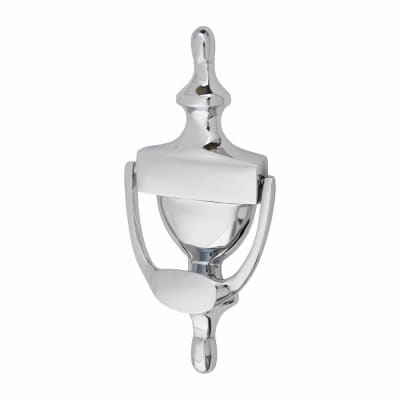 Urn Door Knocker - Polished Chrome - 198 x 75mm