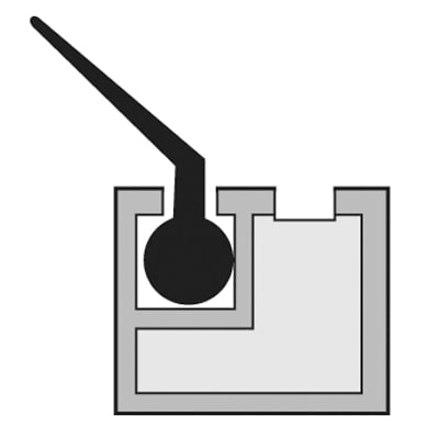 N30 Intumescent Pack - - 9.5 x 7.5mm - Fire + Smoke Seal
