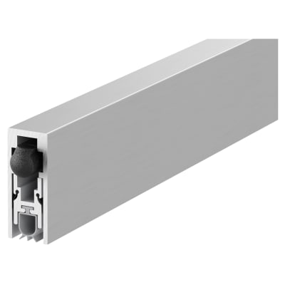 LAS8001si Automatic Drop Seal - 1035mm Length - Bottom Mortice Fixing - Aluminium