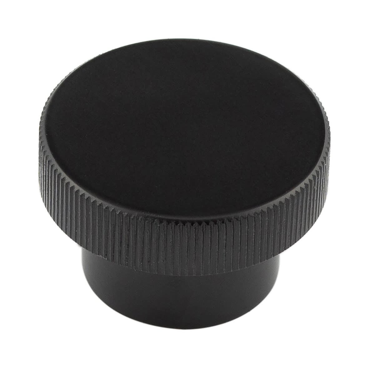 Thaxted Lines Round Cabinet Knob - 40mm Diameter - Black