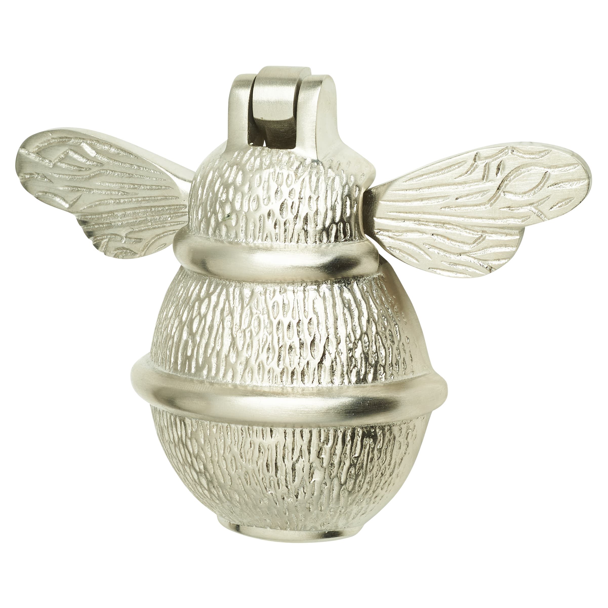 Bumble Bee Door Knocker - Satin Chrome - 101 x 127mm