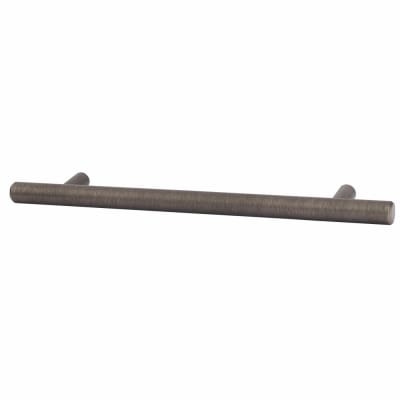 12mm T-Bar Cabinet Pull Handle - 224mm Centres - Brushed Pewter Effect