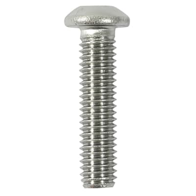 Button Head Socket Screws - M6 x 12mm - A2 Stainless Steel - Pack of 10