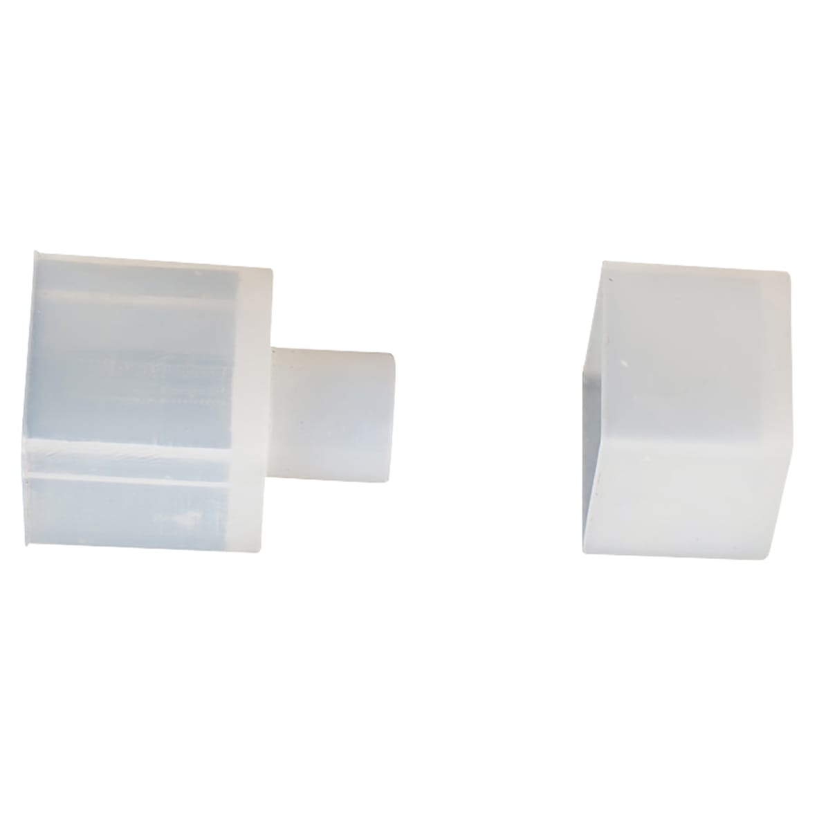 LED End Cap From Straight End for 13 x 12mm Top Bend Neon Strip Light - Pack of 5