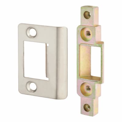 4710 Screw Cylinder Deadlatch Armour Strike - Stainless Steel