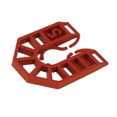 Horseshoe Packer Shims - 55 x 43 x 5mm - Brown - Pack of 200