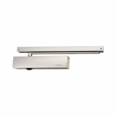 TS5000L Overhead Fire Door Closer - Power Size 2-6 - Push Side Mounting - Silver
