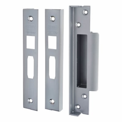 13mm Rebate Kit to suit StrongBOLT:2007 5 Lever Sashlocks - Satin Chrome