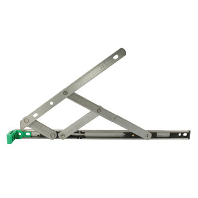 uPVC/Timber Egress Easy Clean Window Friction Stay Hinge - 17mm Stack - 16"/400mm - Side Hung - Pair