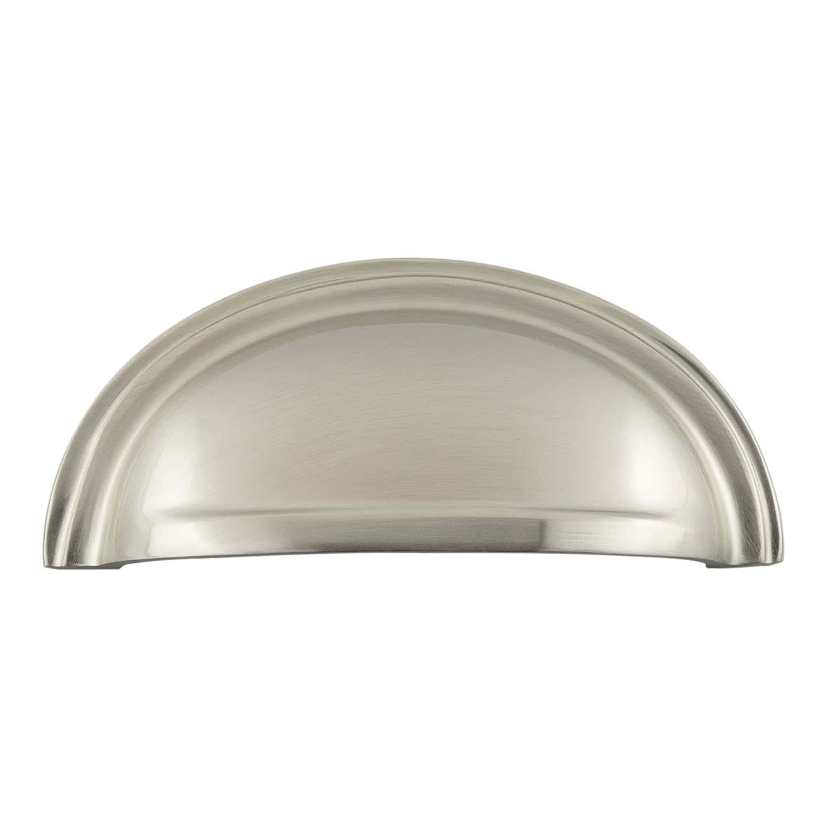 Cabinet Cup Handle - 70mm Centres - Satin Nickel
