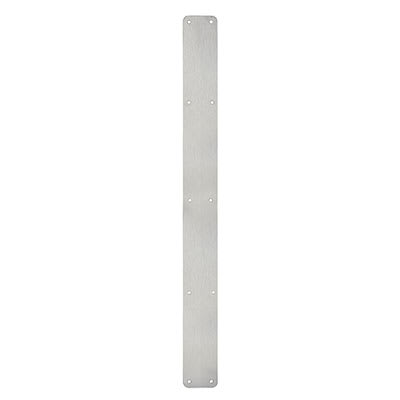 Stainless Steel Plain Finger Plate - 1000 x 75 x 1.5mm - Satin