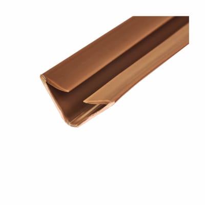 Batwing Acoustic & Smoke Seal - 12 x 12 x 2100mm Length - Light Brown - Pack of 5