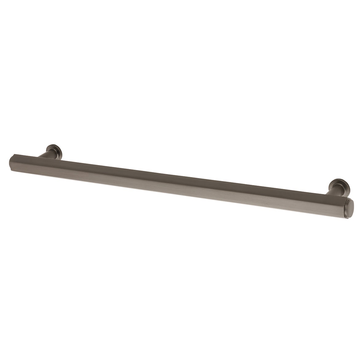 Vesper Hex 14mm T-Bar Cabinet Pull Handle - 224mm Centres - Dark Bronze