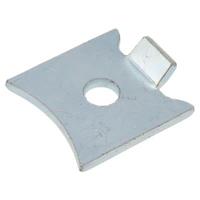 Standard Raised Bookcase Clip - Bright Zinc Plated - Pack of 10