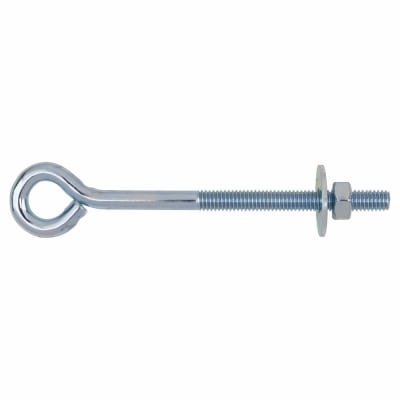 Eye Bolt with Nut & Washer - M6 x 100 - Pack of 25