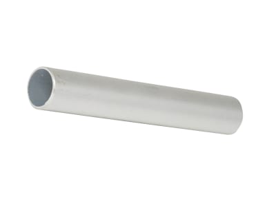 Curtain Pole Joining Bar - 100mm Length - Aluminium