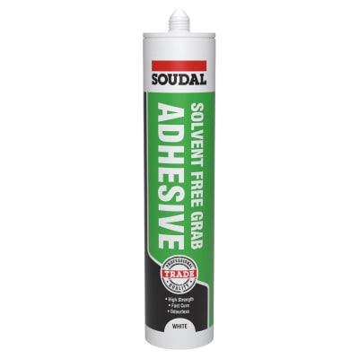 Trade Grab Adhesive - Solvent Free - 290ml - White