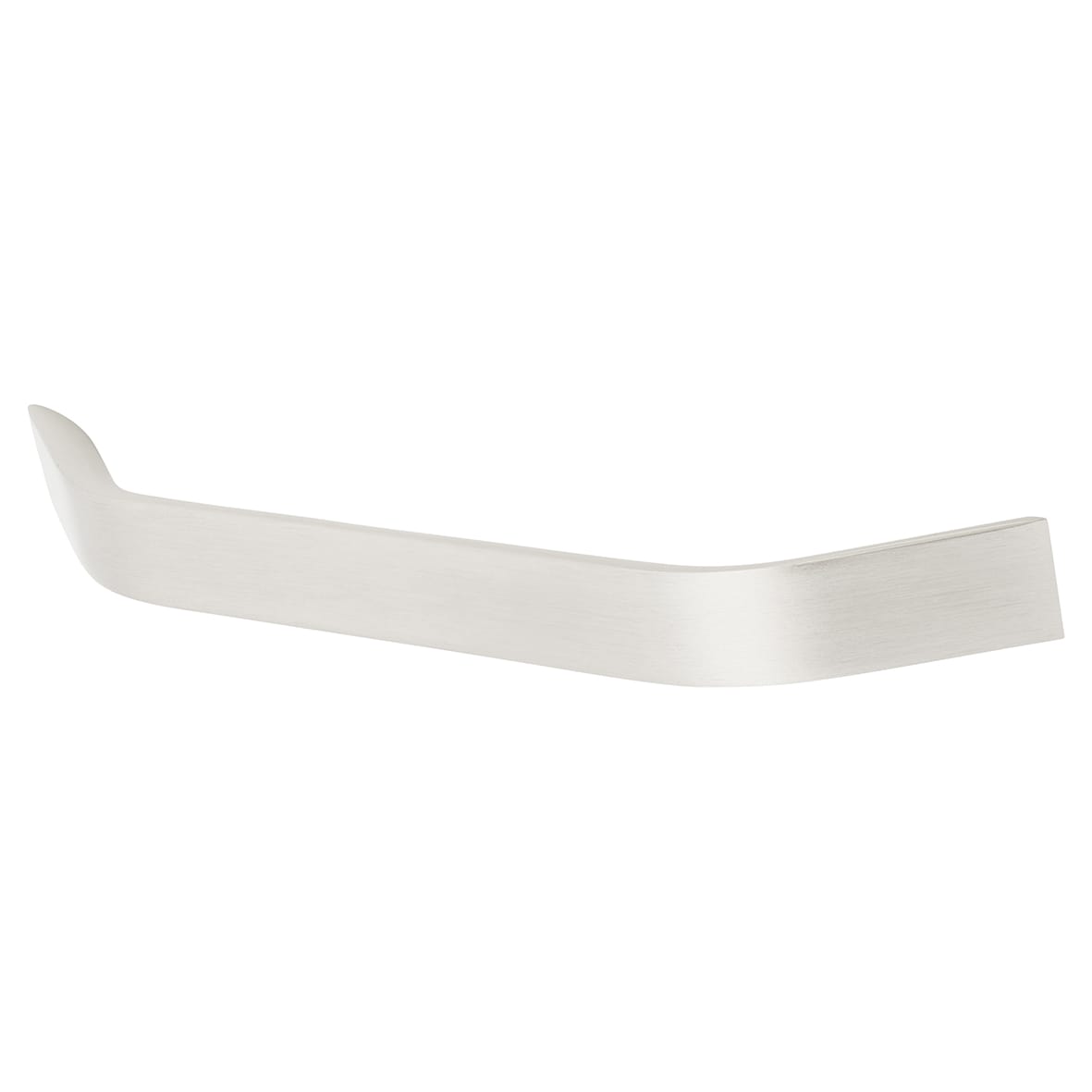 Leo Bow Cabinet Pull Handle - 192mm Centres - Satin Nickel