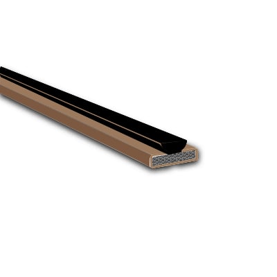 Fire & Smoke Intumescent Strip - - 10 x 4 x 2100mm with Brush - Brown - Pack of 10