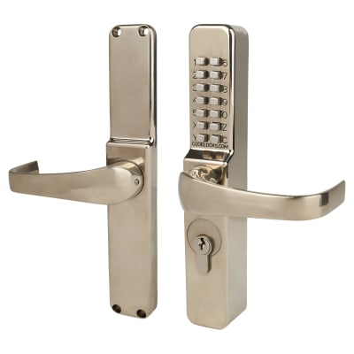 Push Button Code Lock - Aluminium Doors - PVD Stainless Steel