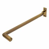 Marcus Roller Arm Fanlight Stay - 254mm Length - Antique Brass