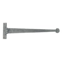Door Tee Hinge - 457 x 127mm - Pewter - Pair
