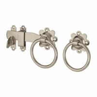 Heavy Duty Ring Gate Latch - 150mm Throw - 316 Stainless Steel