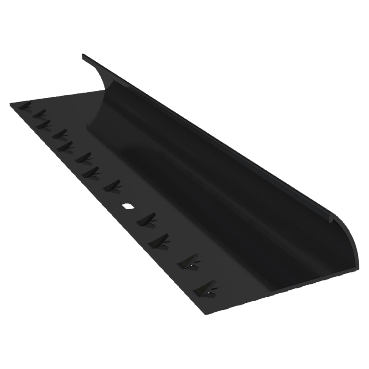 M102 Regency Designer Single Edge Door Bar Carpet Trim - 900mm Length - Black