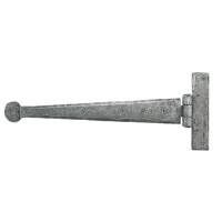 Door Tee Hinge - 305 x 114mm - Pewter - Pair
