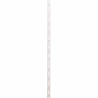 Single Slot Shelf Wall Upright - 1000mm Length - White