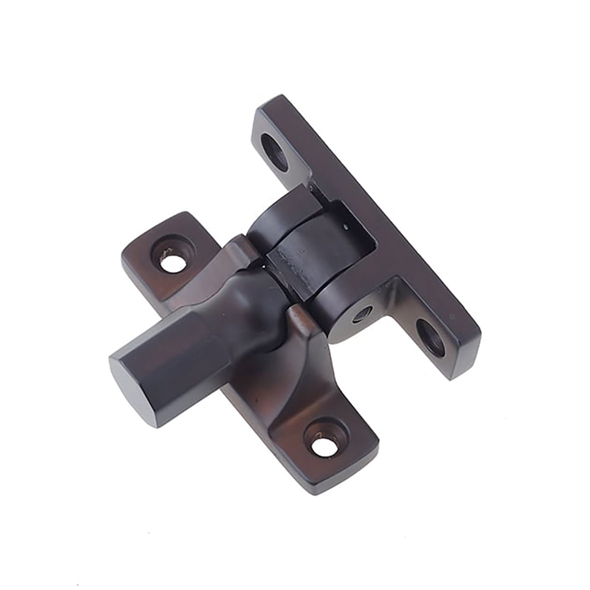 Brighton Sash Window Fastener - Pattern 2 - 55 x 15mm - Dark Bronze