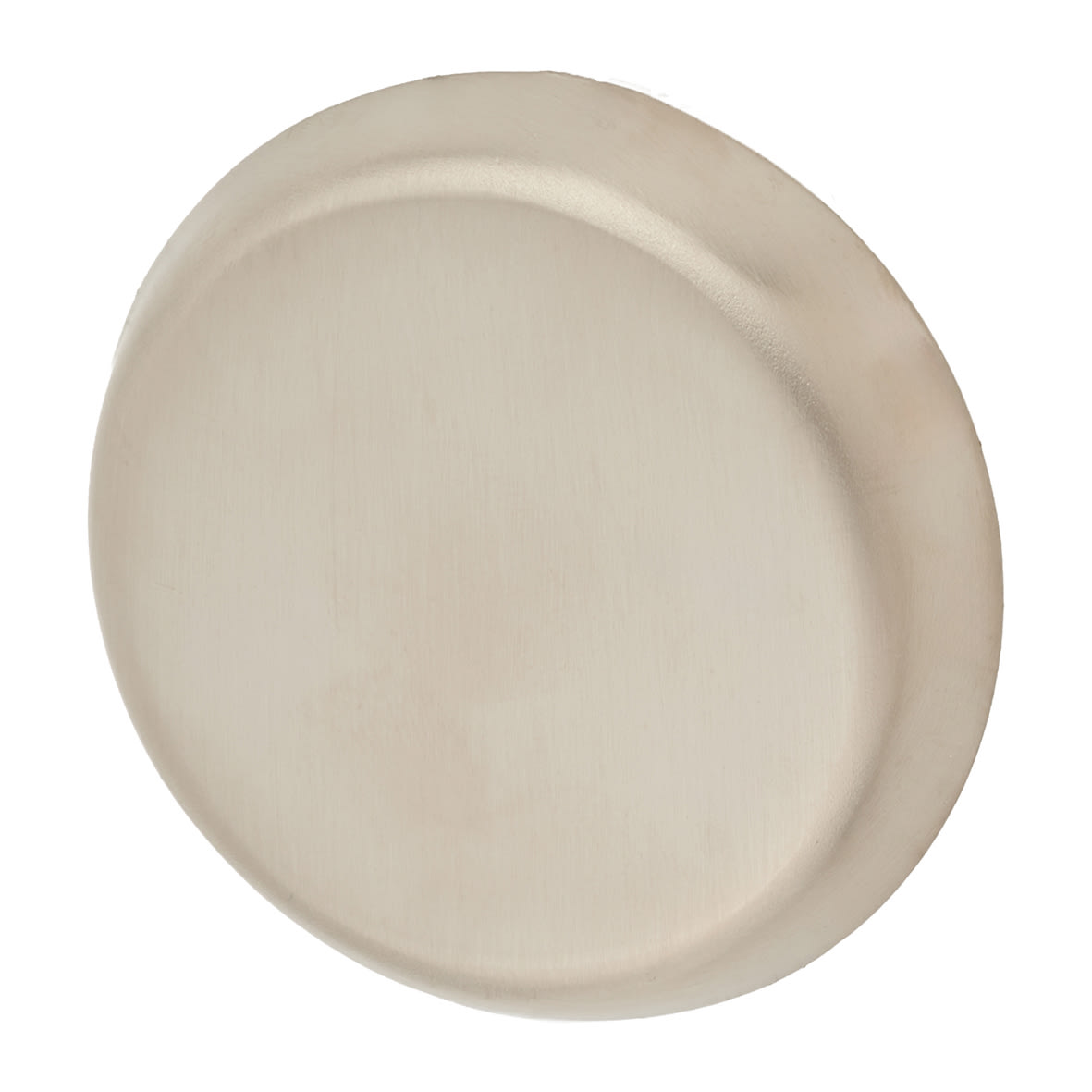 Anti-Ligature Escutcheon - 62mm Diameter - Blank - Bolt Fix - Satin Nickel