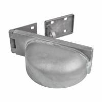 Padlock Protector - 180 x 50 x 64mm - Right Hand - Galvanised