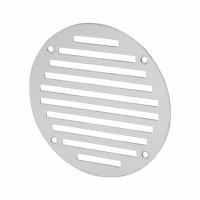 Circular Slotted Vent - 127mm - 4145mm² Free Air Flow - Satin Aluminium