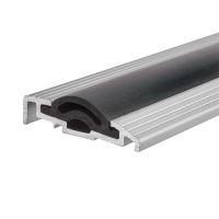 Cyclone Seal - 1000mm Length - TDS Threshold - Inward Opening Doors - Silver