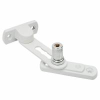 Child Safety Window Restrictor - 85 x 70 x 18mm - White - Pack of 2 with 1 Key
