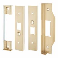 12mm Rebate Kit to suit Mortice Nightlatches - PVD Brass