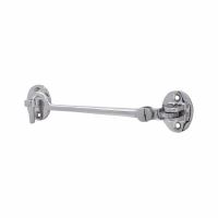 Cabin Hook & Eye - 150mm Length - Polished Chrome